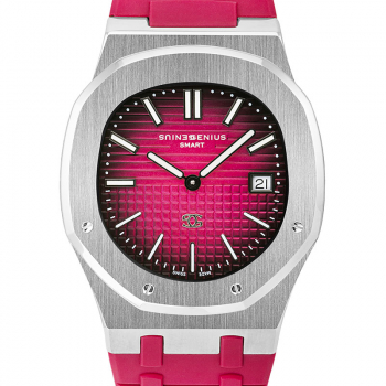 Genius Watch, Armbanduhr, smart collection, Japan pink, Lünette